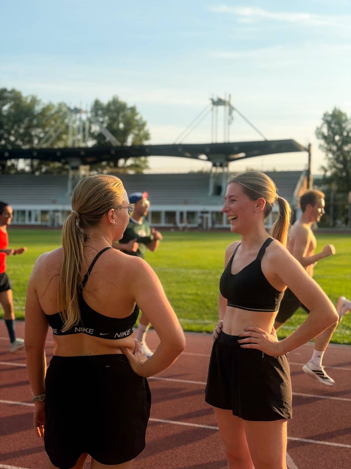 Runners High members on a club run in Budapest