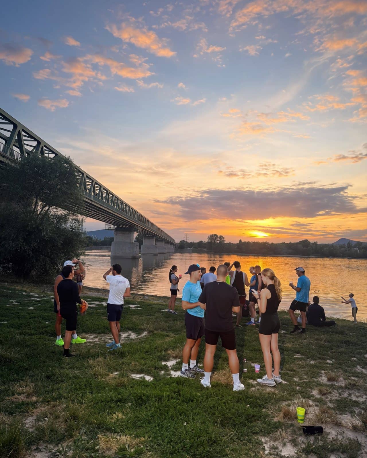 Runners High members on a club run in Budapest
