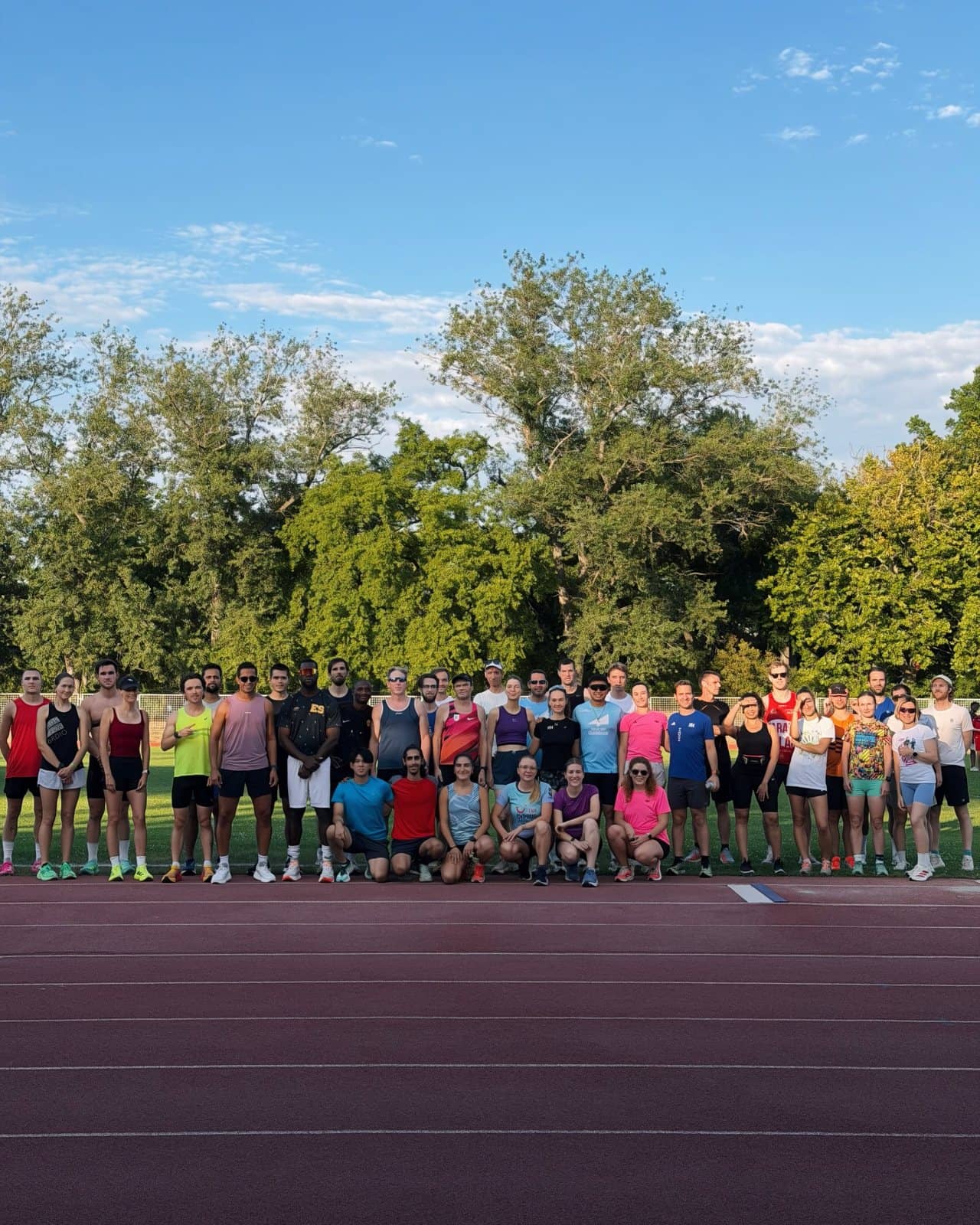 Runners High members on a club run in Budapest