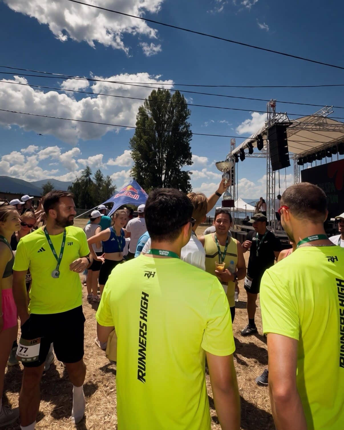Runners High members on a club run in Budapest